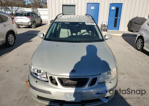 2006 Saab 9-3 Aero from USA, damaged, VIN YS3FH51U661136405